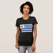 Vlag van Uruguay T-shirt (Voorkant volledig)