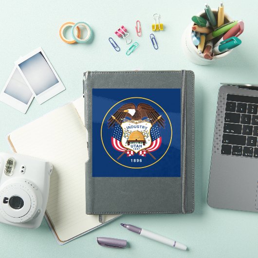Vlag van Utah Sticker (iPad Cover)