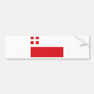 Vlag van Utrecht (provincie) Bumpersticker