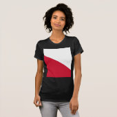 Vlag van Utrecht (stad) T-shirt (Voorkant volledig)