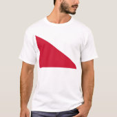 Vlag van Utrecht (stad) T-shirt (Voorkant)