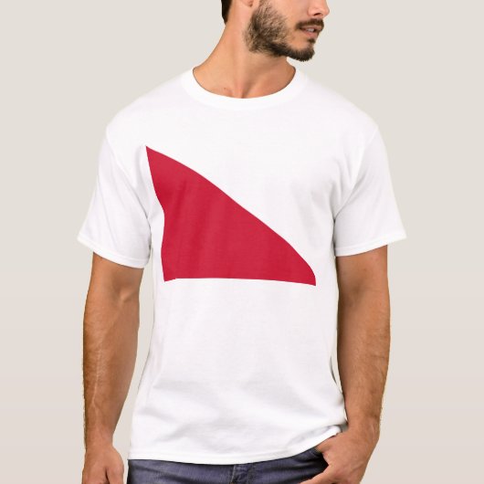 Vlag van Utrecht (stad) T-shirt (Voorkant)