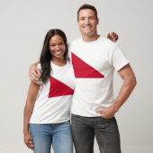 Vlag van Utrecht (stad) T-shirt (Unisex)