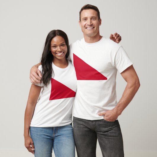 Vlag van Utrecht (stad) T-shirt (Unisex)