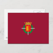 Vlag van Valladolid Briefkaart (Voorkant / Achterkant)