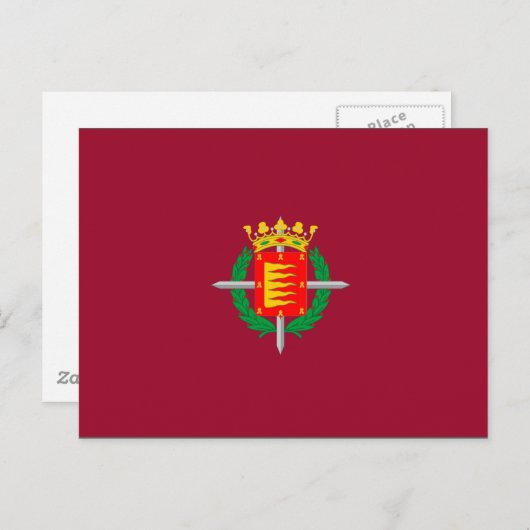 Vlag van Valladolid Briefkaart (Voorkant / Achterkant)