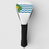 Vlag van Vancouver, Brits-Columbia Golfheadcover (Voorkant)