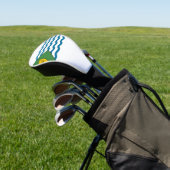 Vlag van Vancouver, Brits-Columbia Golfheadcover (Insitu)