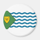 Vlag van Vancouver, Brits Columbia Magnet (Voorkant)