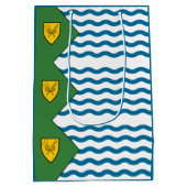 Vlag van Vancouver, Brits-Columbia Medium Cadeauzakje (Achterkant)