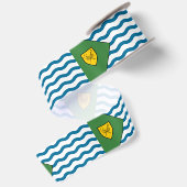 Vlag van Vancouver, Brits-Columbia Satijnen Lint (Achterkant)