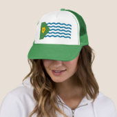 Vlag van Vancouver, Brits-Columbia Trucker Pet (In situ)