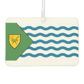 Vlag van Vancouver, Button van British Columbia Luchtverfrisser (Achterkant)