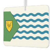 Vlag van Vancouver, Button van British Columbia Luchtverfrisser (Links)