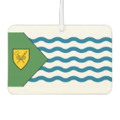 Vlag van Vancouver, Button van British Columbia Luchtverfrisser (Voorkant)