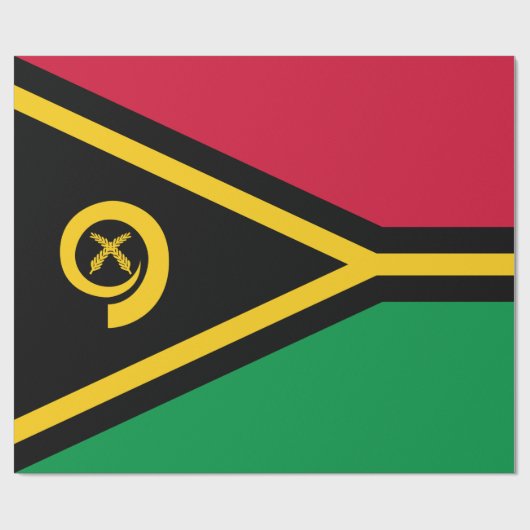 Vlag van Vanuatu Cadeaupapier (Vlak)