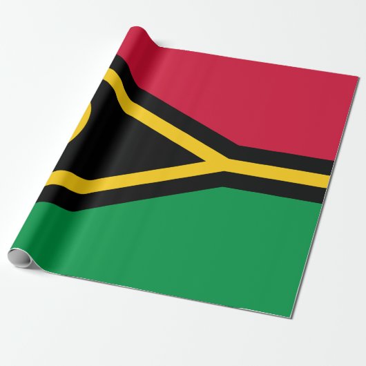 Vlag van Vanuatu Cadeaupapier (Uitgerold)