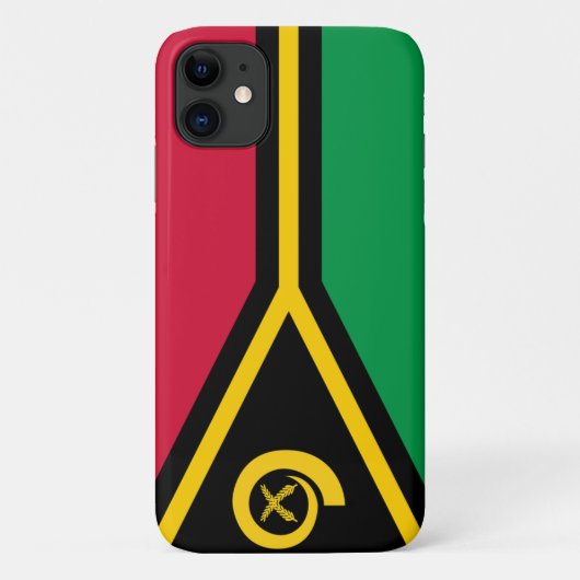 Vlag van Vanuatu Case-Mate iPhone Case (Achterkant)