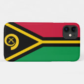 Vlag van Vanuatu Case-Mate iPhone Case (Achterkant (horizontaal))