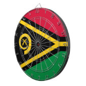 Vlag van Vanuatu Dartbord (Voorkant Rechts)