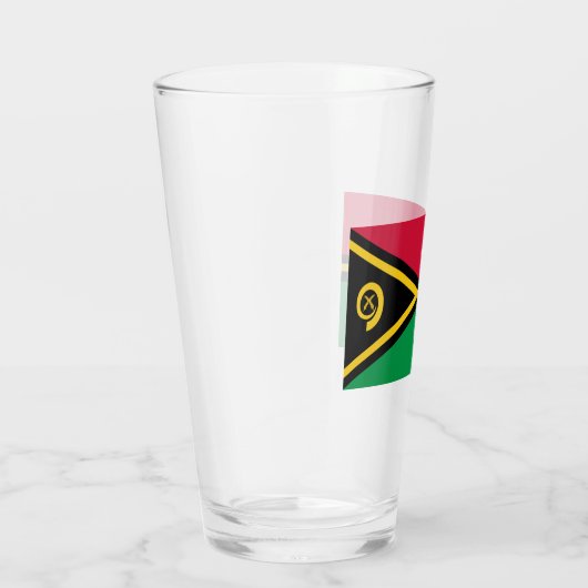 Vlag van Vanuatu Glas (Rechts)