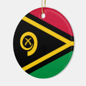 Vlag van Vanuatu Keramisch Ornament (Links)
