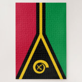 Vlag van Vanuatu Legpuzzel (Verticaal)