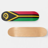 Vlag van Vanuatu Persoonlijk Skateboard (Horizontaal)