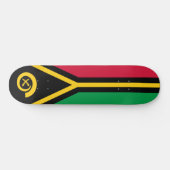 Vlag van Vanuatu Persoonlijk Skateboard (Horizontaal)