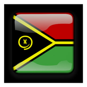 Vlag van Vanuatu Poster