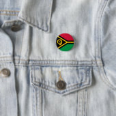 Vlag van Vanuatu Ronde Button 3,2 Cm (In situ)