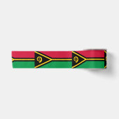 Vlag van Vanuatu Satijnen Lint (Voorkant)