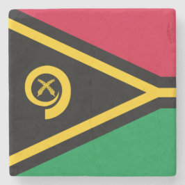 Vlag van Vanuatu Stenen Onderzetter