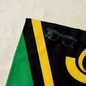 Vlag van Vanuatu Strandlaken (In situ)