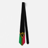 Vlag van Vanuatu Stropdas (Voorkant)
