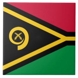 Vlag van Vanuatu Tegeltje