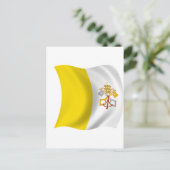 Vlag van Vaticaanstad Briefkaart (Staand voorkant)