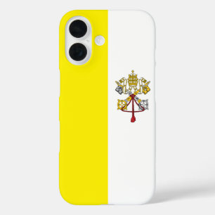 Vlag van Vaticaanstad iPhone 16 Hoesje