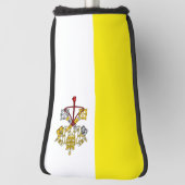 Vlag van Vaticaanstad Golfheadcover (Draai 90)