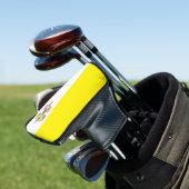 Vlag van Vaticaanstad Golfheadcover (Insitu)