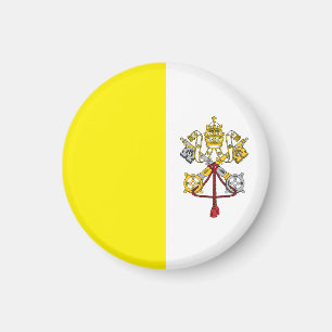 Vlag van Vaticaanstad Magneet