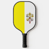 Vlag van Vaticaanstad Pickleball Paddle (Voorkant)