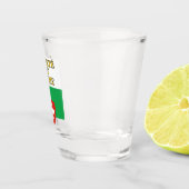 Vlag van Vaud, Zwitserland Shot Glas (Rechts)