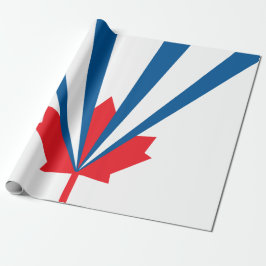 Vlag van Vaughan (Ontario, Canada) Cadeaupapier