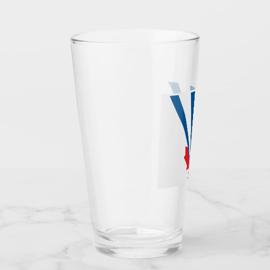 Vlag van Vaughan (Ontario, Canada) Glas (Rechts)