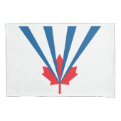 Vlag van Vaughan (Ontario, Canada) Kussensloop (Voorkant-Links)