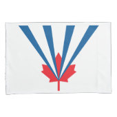Vlag van Vaughan (Ontario, Canada) Kussensloop (Voorkant-Rechts)
