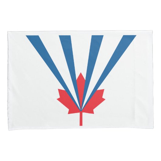 Vlag van Vaughan (Ontario, Canada) Kussensloop (Voorkant-Rechts)