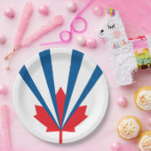 Vlag van Vaughan (Ontario, Canada) Papieren Bordje (Feest)