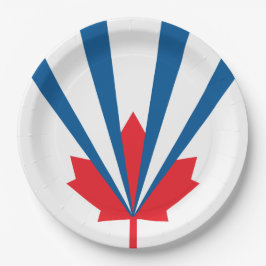 Vlag van Vaughan (Ontario, Canada) Papieren Bordje